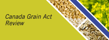Canada Grain Act review