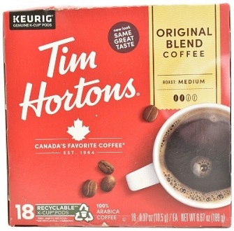 Tim Horton's Original Blend Medium Roast Ground Coffee, 32.8 oz - Kroger