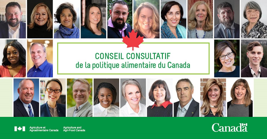Conseil consultatif de la politique alimentaire du Canada