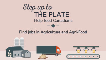 Step up to the plate - Find jobs in agriculture and agri-food