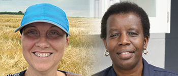 Dr. Ana Badea and Dr. Judith Nyiraneza