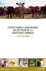 Image décorative - Page couverture Statistiques canadiennes du secteur de la génétique animale - édition 2021