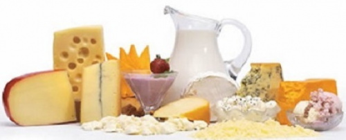 Image décorative représentant des produits laitiers